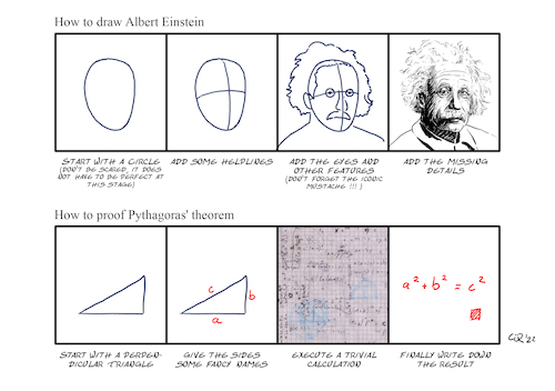 Cartoon: math2022 proof (medium) by contralex tagged math2022