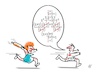Cartoon: 2 equals to  1 (small) by Roberto Castillo tagged math2022,voland