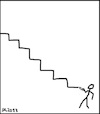 Cartoon: Treppe 8... (small) by Stümper tagged treppe,zeichnen,stift