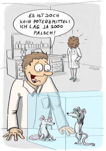 Cartoon: Die Frisur hält (medium) by SandraNabbefeld tagged cartoon,cartoonist,cartoonistin,comicstyle,humor,schräg,absurd,real,zufall,experiment,labor,chemie,chemielabor,ratten,laborratte,haare,haar,haarig,potenz,potenzial,haarwuchsmittel,potenzmittel,hoppla,versehen,industrie,umwelt,wechselwirkung,nebenwirkung,sandranabbefeld,nabbefeld