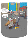 Cartoon: Glück gehabt (small) by SandraNabbefeld tagged cartoon,cartoonist,comic,humor,absurdes,lustiges,vögel,tauben,spatzen,sperling,sperlinge,sprichwörter,glück,glückskeks,chinarestaurant,welttag,feiertag,tagdessperlings,weltglückstag