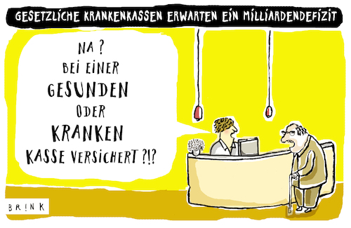 Krankenkassen im Defizit Krankenkassen im Defizit