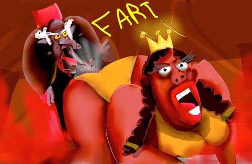 Cartoon: a meeting with darcula (medium) by sal tagged cartoon,darcula,story,short