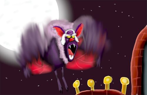 Cartoon: a meeting with darcula (medium) by sal tagged cartoon,darcula,story,short
