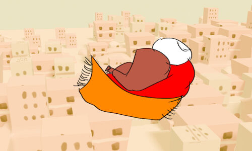 Cartoon: Aladin and the magical carpet (medium) by sal tagged cartoon,animatic,animated,aladin,magical,carpet
