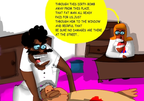 Cartoon: DR SMILE FARTOV 2 (medium) by sal tagged cartoon