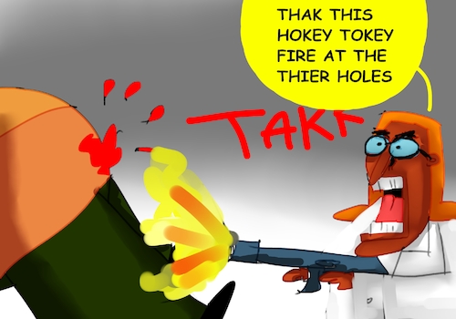Cartoon: DR SMILE FARTOV 2 (medium) by sal tagged cartoon