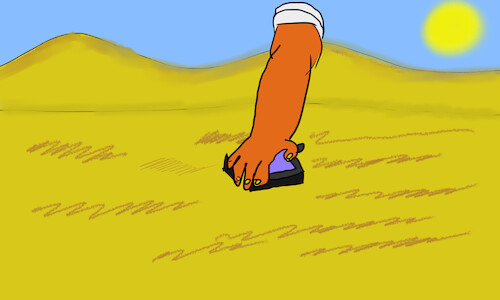 Cartoon: good morning sirs Arabs p1 (medium) by sal tagged cartoon,story,good,morning,sirs,arabs
