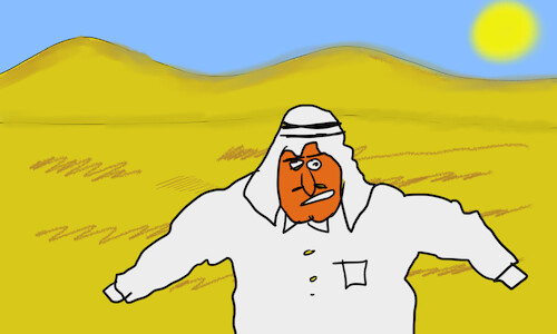 Cartoon: good morning sirs arabs p2 (medium) by sal tagged cartoon,story,good,morning,sirs,arabs