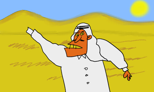 Cartoon: good morning sirs arabs p2 (medium) by sal tagged cartoon,story,good,morning,sirs,arabs