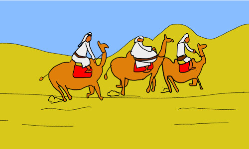 Cartoon: good morning sirs arabs p2 (medium) by sal tagged cartoon,story,good,morning,sirs,arabs