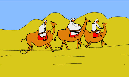 Cartoon: good morning sirs arabs p2 (medium) by sal tagged cartoon,story,good,morning,sirs,arabs