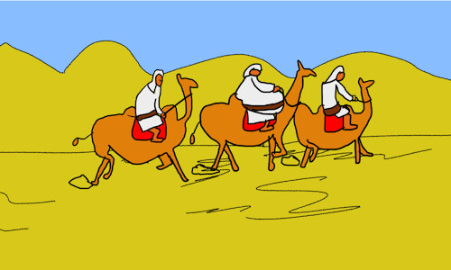 Cartoon: good morning sirs arabs p2 (medium) by sal tagged cartoon,story,good,morning,sirs,arabs