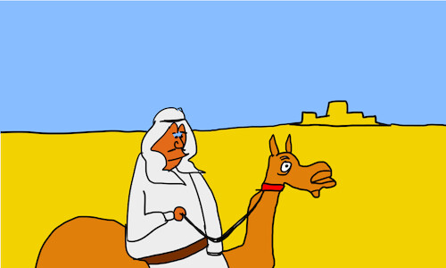 Cartoon: good morning sirs arabs p2 (medium) by sal tagged cartoon,story,good,morning,sirs,arabs