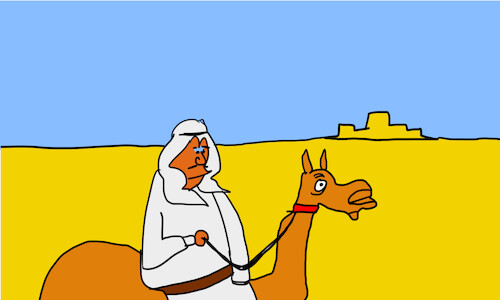 Cartoon: good morning sirs arabs p2 (medium) by sal tagged cartoon,story,good,morning,sirs,arabs