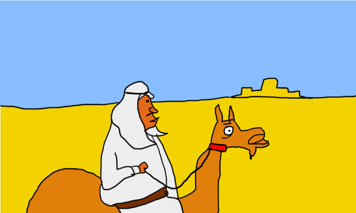 Cartoon: good morning sirs arabs p2 (medium) by sal tagged cartoon,story,good,morning,sirs,arabs