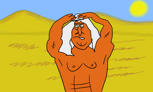 Cartoon: good morning sirs arabs p2 (medium) by sal tagged cartoon,story,good,morning,sirs,arabs