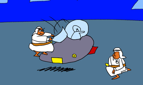 Cartoon: good morning sirs arabs p4 (medium) by sal tagged cartoon,story,good,morning,sirs,arabs
