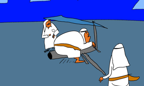 Cartoon: good morning sirs arabs p4 (medium) by sal tagged cartoon,story,good,morning,sirs,arabs