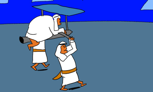Cartoon: good morning sirs arabs p4 (medium) by sal tagged cartoon,story,good,morning,sirs,arabs