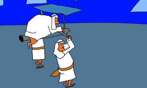 Cartoon: good morning sirs arabs p4 (medium) by sal tagged cartoon,story,good,morning,sirs,arabs