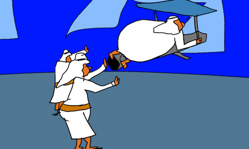 Cartoon: good morning sirs arabs p4 (medium) by sal tagged cartoon,story,good,morning,sirs,arabs