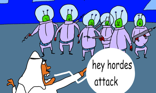 Cartoon: good morning sirs arabs p4 (medium) by sal tagged cartoon,story,good,morning,sirs,arabs