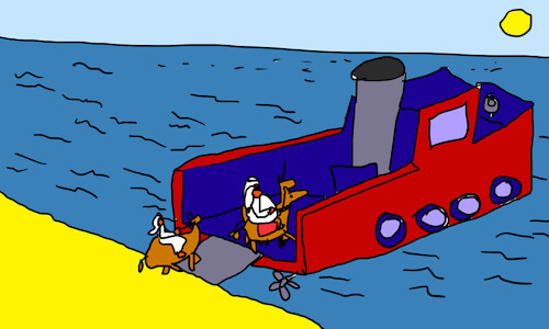 Cartoon: good morning sirs arabs part3 (medium) by sal tagged cartoon,story,good,morning,sirs,arabs