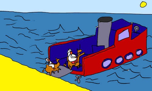 Cartoon: good morning sirs arabs part3 (medium) by sal tagged cartoon,story,good,morning,sirs,arabs