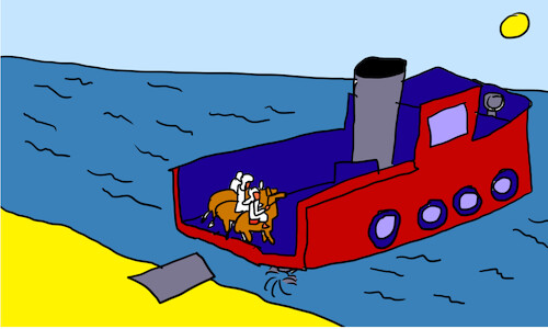 Cartoon: good morning sirs arabs part3 (medium) by sal tagged cartoon,story,good,morning,sirs,arabs