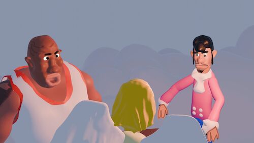 Cartoon: h and h part3 (medium) by sal tagged cartoon