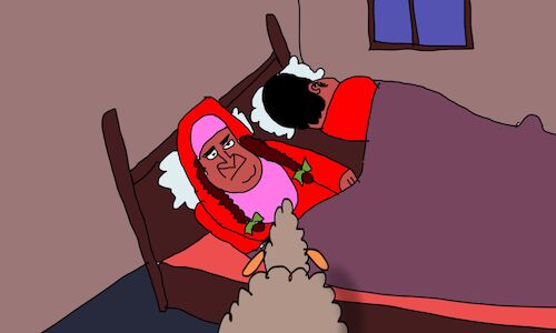 Cartoon: lamb stuffed with pasta p2 (medium) by sal tagged cartoon