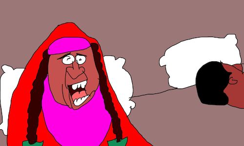 Cartoon: lamb stuffed with pasta p2 (medium) by sal tagged cartoon