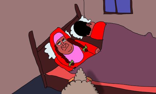 Cartoon: lamb stuffed with pasta p2 (medium) by sal tagged cartoon