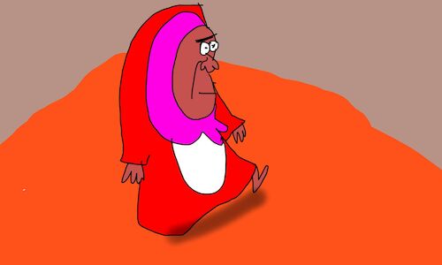 Cartoon: lamb stuffed with pasta p3 (medium) by sal tagged cartoon