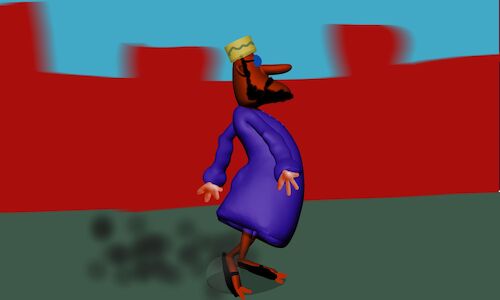 Cartoon: mr mubakher 3d mode (medium) by sal tagged cartoon,animation