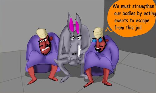 Cartoon: mr mubakher and mr mukahel (medium) by sal tagged cartoon,comic,storyboard,mubakher,mukahel,mr,adventure