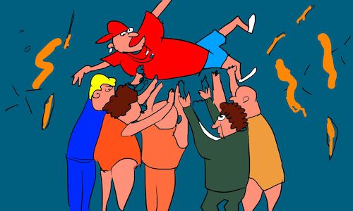 Cartoon: stephen the hurricanic part2 (medium) by sal tagged cartoon,comic,stephen,the,hurricanic,story