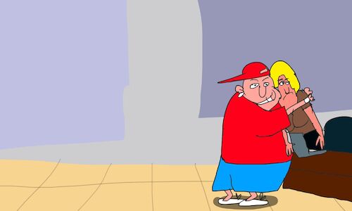 Cartoon: stephen the hurricanic part1 (medium) by sal tagged cartoon,comic,stephen,the,hurricanic,story