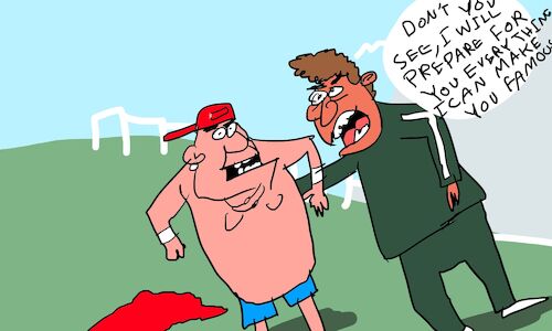 Cartoon: stephen the hurricanic part1 (medium) by sal tagged cartoon,comic,stephen,the,hurricanic,story