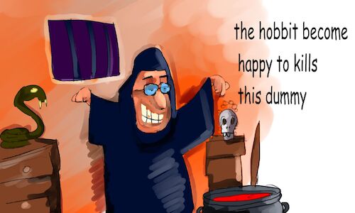 Cartoon: THE CURSED MAN story (medium) by sal tagged cartoon,the,cursed,man