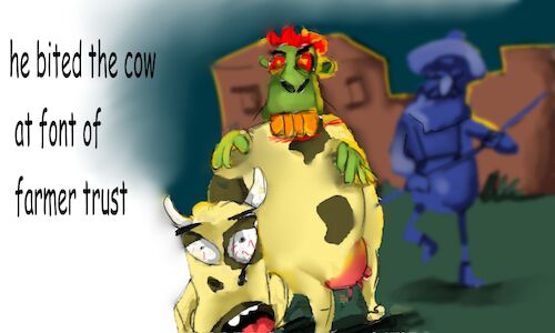 Cartoon: THE CURSED MAN story (medium) by sal tagged cartoon,the,cursed,man