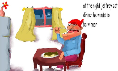Cartoon: THE CURSED MAN story (medium) by sal tagged cartoon,the,cursed,man