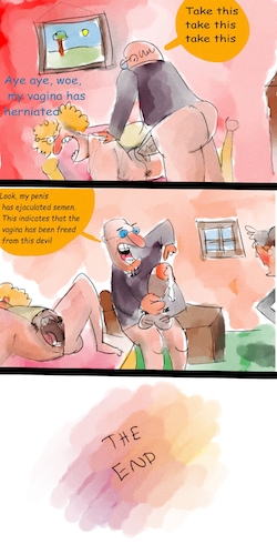 Cartoon: the dark force comic story (medium) by sal tagged cartoon