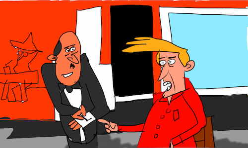 Cartoon: The kosh kosh dance part1 (medium) by sal tagged cartoon,comic,story,kosh,dance
