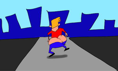 Cartoon: The kosh kosh dance part3 (medium) by sal tagged comic,cartoon,kosh,dance