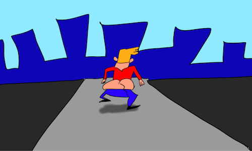 Cartoon: The kosh kosh dance part3 (medium) by sal tagged comic,cartoon,kosh,dance