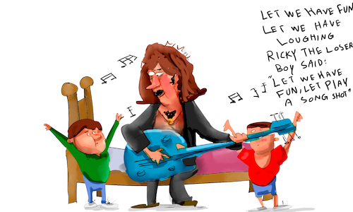 Cartoon: THE LOSER (medium) by sal tagged cartoon,the,loser