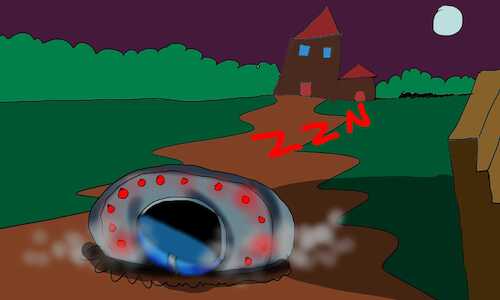 Cartoon: the snail brain part1 (medium) by sal tagged cartoon,snail,brain,part