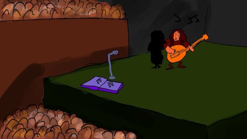 Cartoon: THE PARTYS SONG (medium) by sal tagged cartoon,animatic